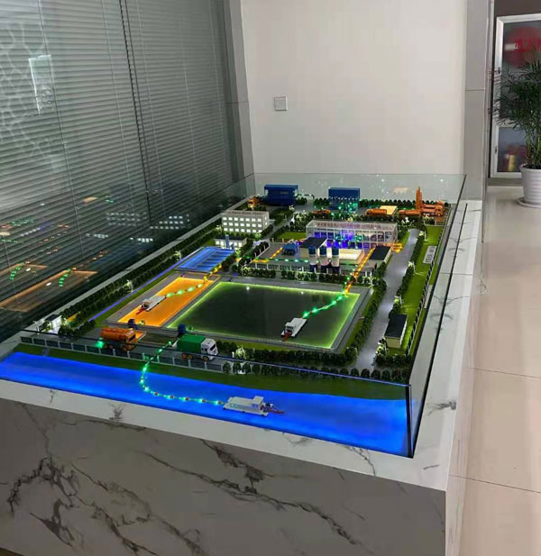 武漢某企業(yè)污水處理沙盤(pán)（機(jī)